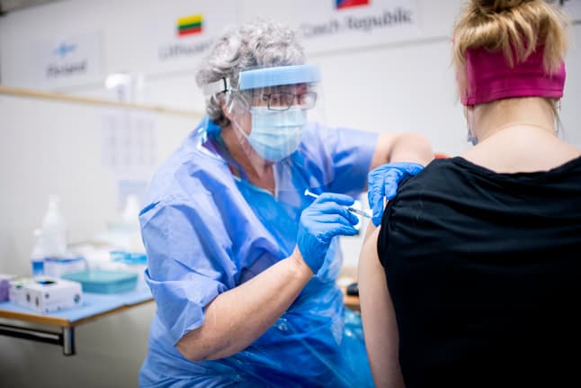 Five of Sweden's regions open Covid-19 vaccine booking to all over-18s