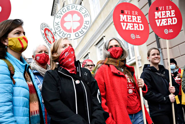 Danish nurses to continue strike with no deal on horizon