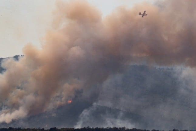 IN PICTURES: Thousands evacuated in southern France as 'fierce' wildfire spreads