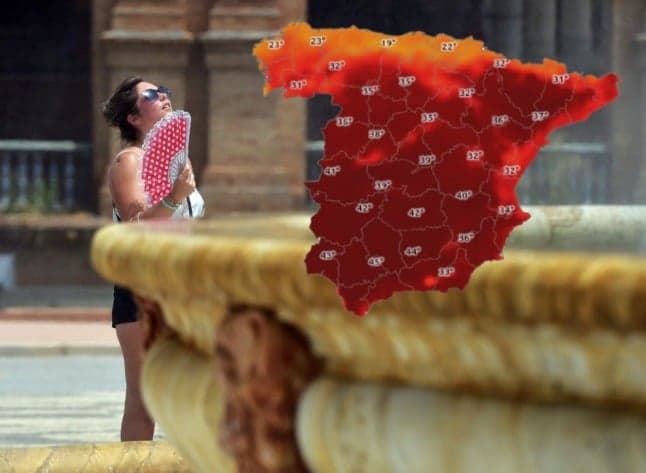 Spain set to stifle in first official heatwave of the summer 