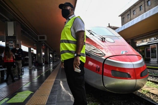 Passenger without Italy's Covid green pass faces prison after delaying train
