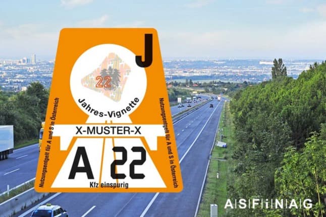 Vignette - Austria's Motorway Toll Sticker