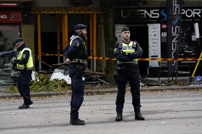 Gangs in Sweden: How often are explosives used?