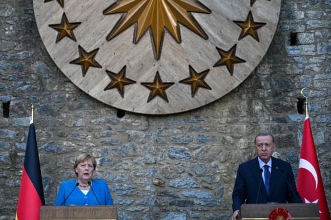 Germany’s Merkel vows continuity on last visit to Erdogan in Turkey