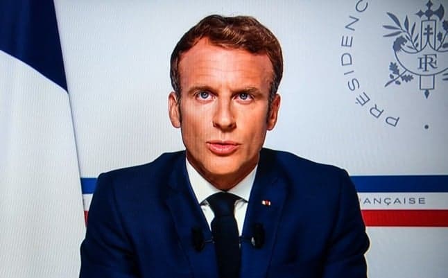 'Worried' Macron to make TV broadcast to France