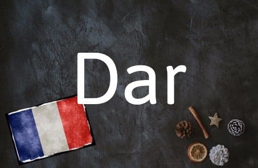 French word of the Day: Dar
