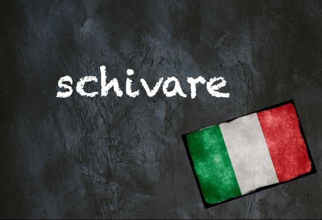 Italian word of the day: ‘Schivare’