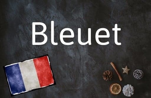 French word of the Day: Bleuet