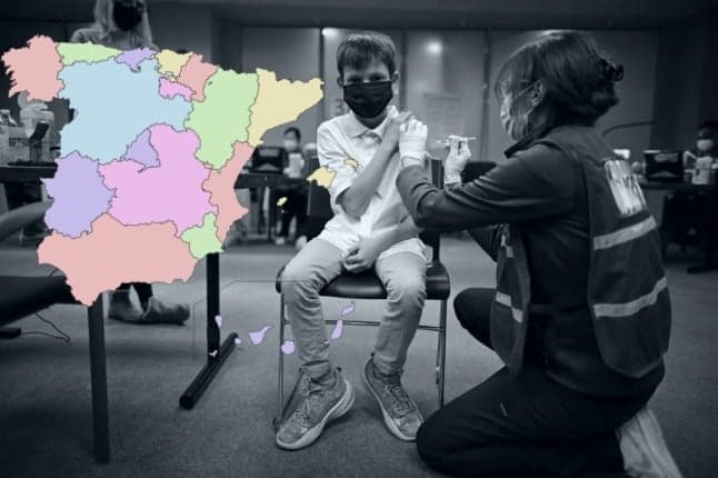 Region by region: Where young children in Spain can get vaccinated against Covid