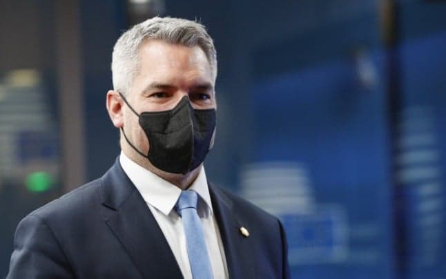 Austrian Chancellor promises more sanctions during Kyiv visit