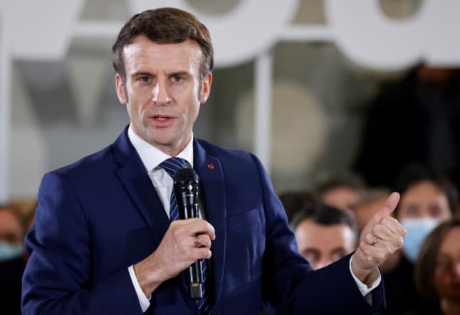 Macron promises to axe France's TV licence if he is re-elected
