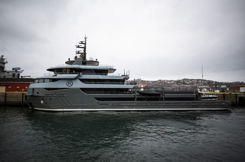 Ex-KGB officer's superyacht to finally leave Norway after being stranded