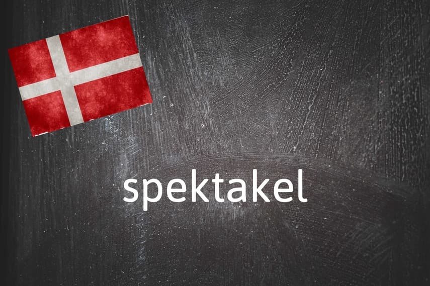 smokkel bedriegen zoom Danish word of the day: Spektakel - The Local