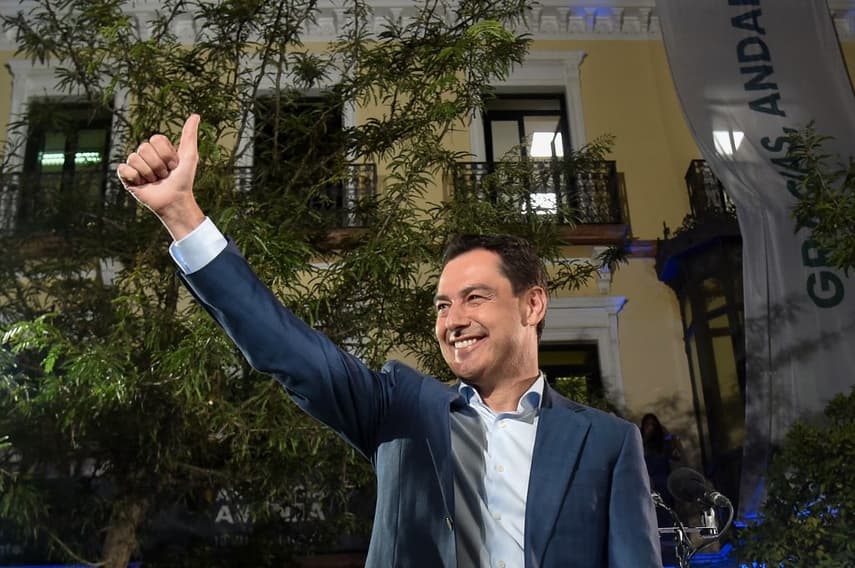 Spain's Conservatives thrash Socialists in Andalusia's regional election