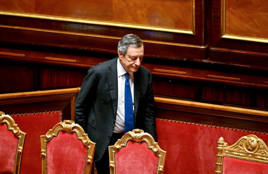Stay or go? Italy's parliament to vote on PM Draghi's fate
