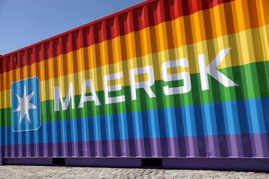 Danish freight Maersk doubles profits with freight prices up