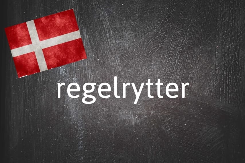 Danish word of the day: Regelrytter
