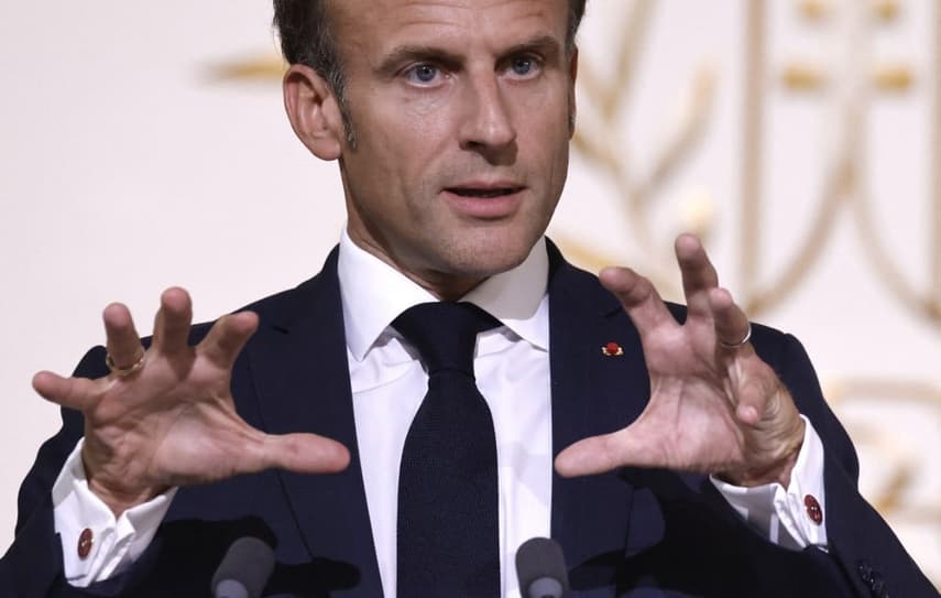 Macron scraps plans for compulsory French language tests in favour of 'immigration debate'