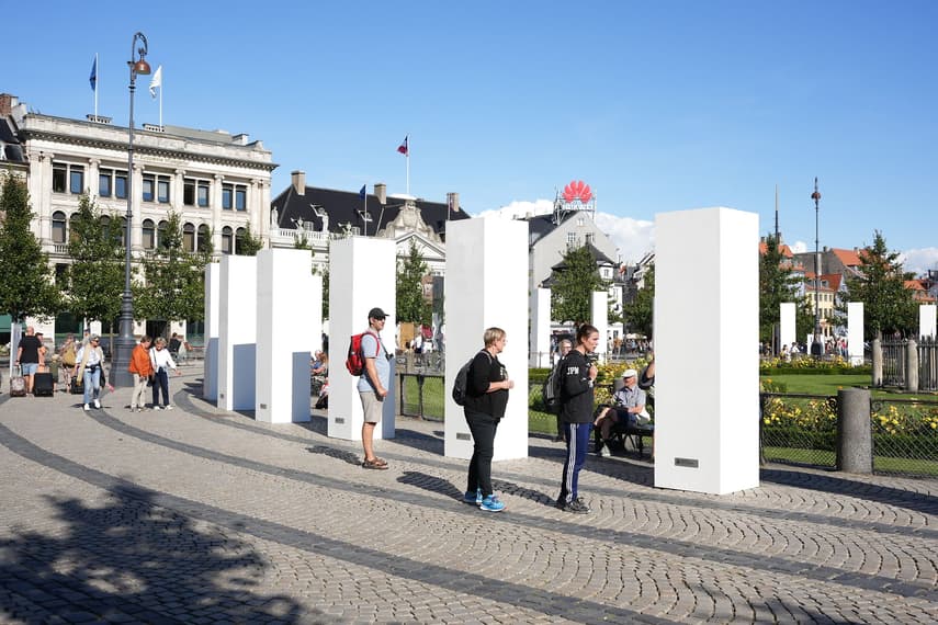 Copenhagen installation critiques lack of women statues