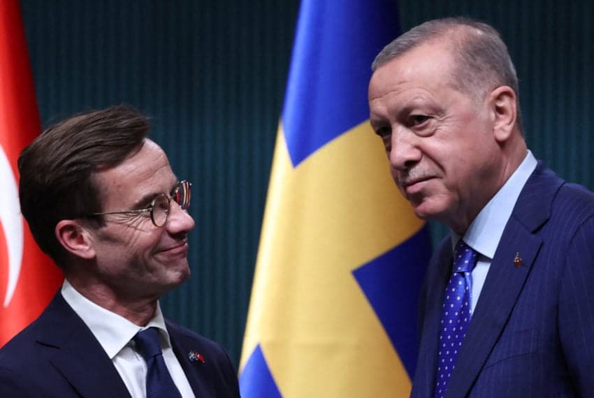 Erdoğan says Turkey 'not ready' for Sweden in Nato