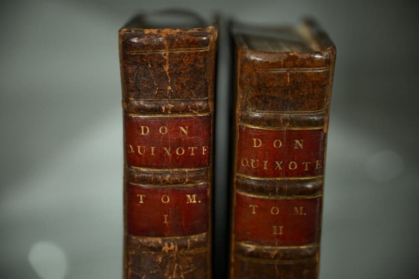 Rare editions of Spain's Don Quixote go up for auction