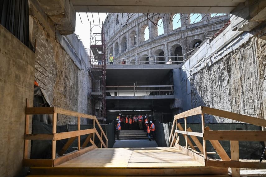 Rome announces Colosseum Metro C station to open in 2025