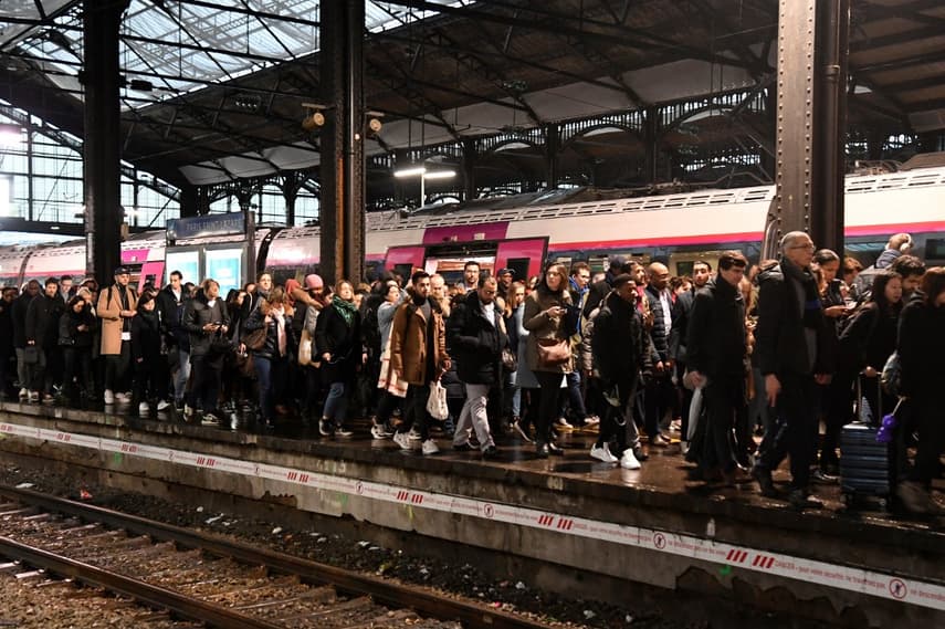 'You don't strike at Christmas' - fury in France as trains cancelled