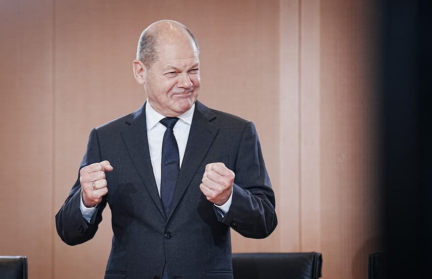 Scholz marks turbulent first year as German chancellor