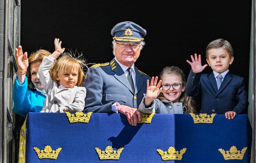 What is Sweden doing to celebrate the King's 50th year on the throne?