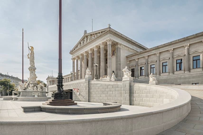 IN PICTURES: How you can visit Austria's newly renovated parliament