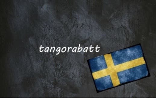 Swedish word of the day: tangorabatt