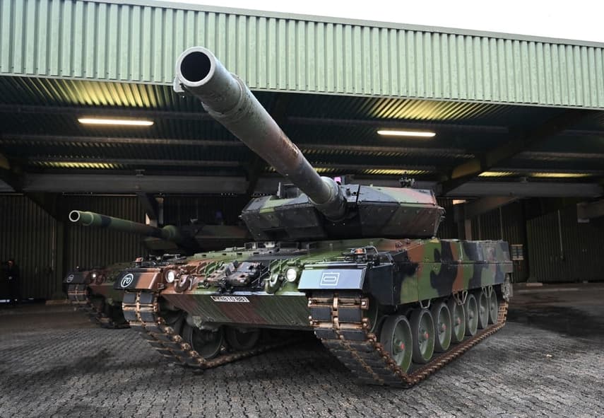 Germany to send 'half battalion' of tanks to Ukraine