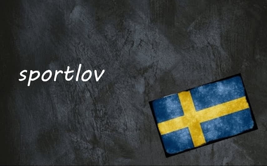 Swedish word of the day: sportlov