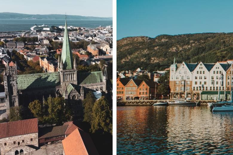Trondheim versus Bergen: Five big differences between the two cities