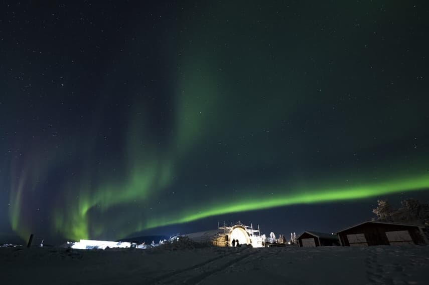 Sweden's sky lights up with northern lights research