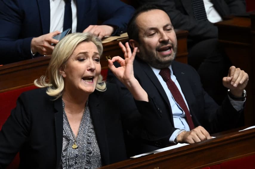 Macron's pension reform problems reignite Le Pen's presidential ambitions