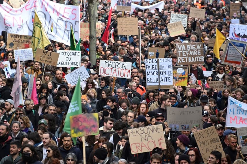 'It's bigger than pensions now' - Why French people are continuing to protest