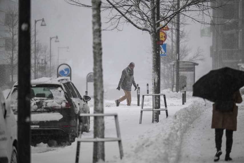 Stockholmers told to brace for more snow
