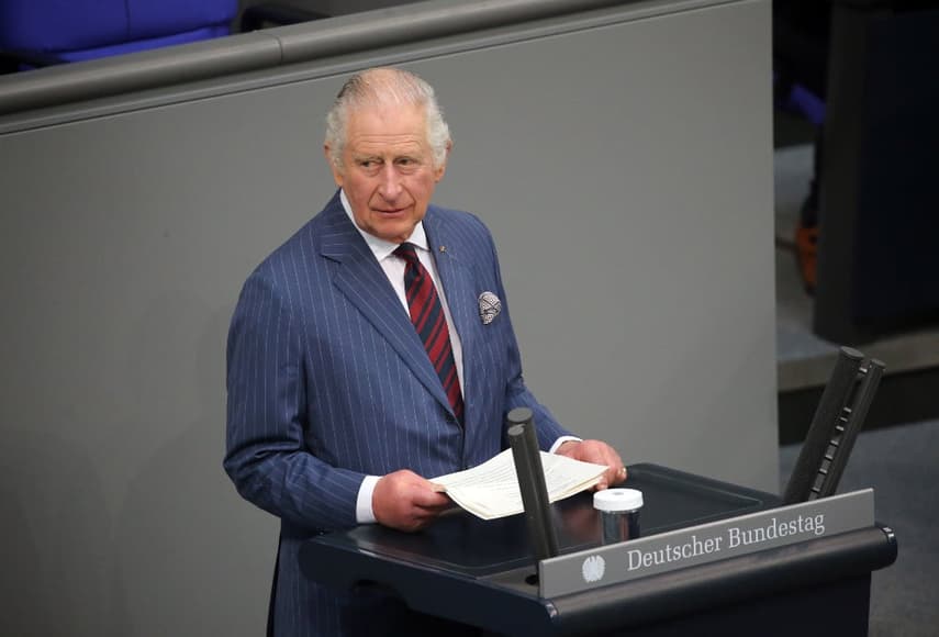 Charles warns Europe's security under threat in landmark German speech