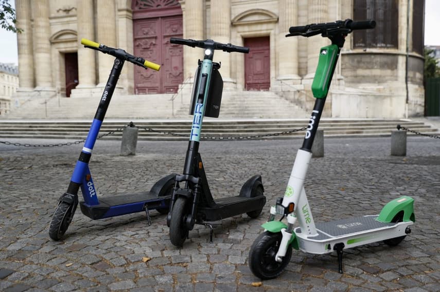 Paris votes in favour of ban on e-scooters