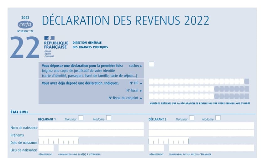 How to get help with your 2023 French tax declaration