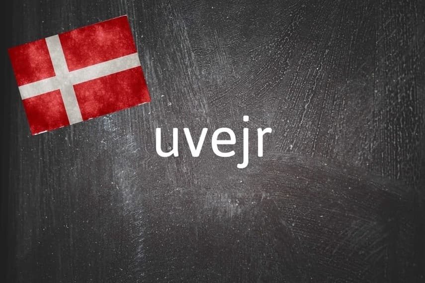 Danish word of the day: Uvejr