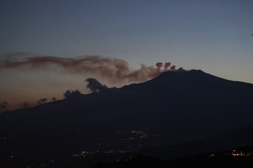 WATCH: Italy's Etna spews ash, leaving Catania airport closed