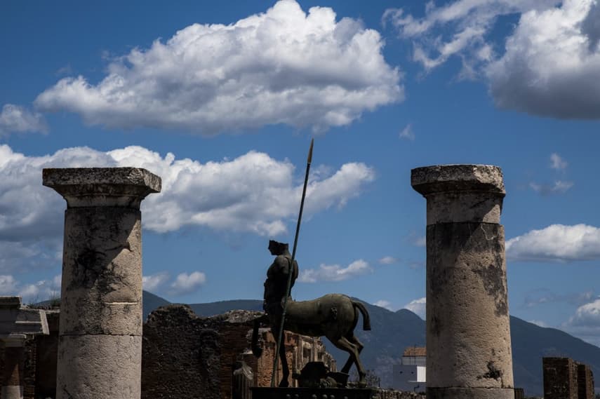 Two more victims of volcanic eruption found in Italy's Pompeii ruins