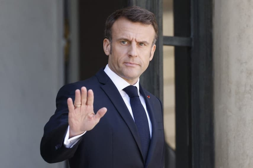 Violence risks 'uncivilising' France, warns Macron