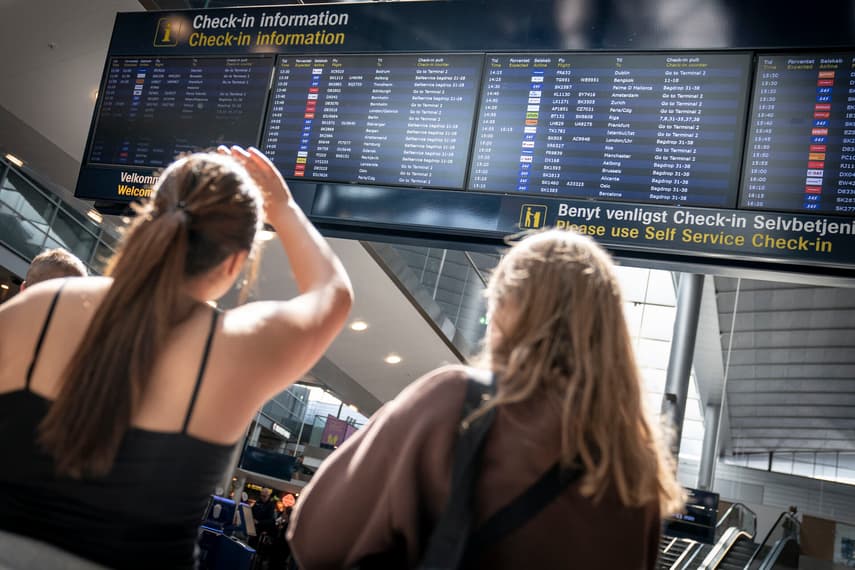 Thousands of passengers experience delays at Copenhagen Airport