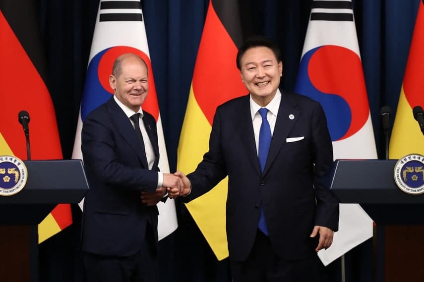 Germany, S. Korea agree to boost economic, security ties
