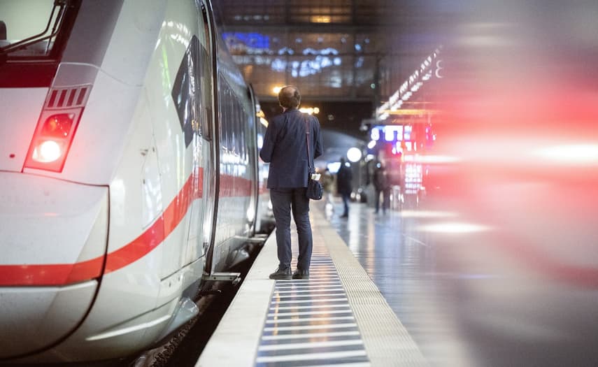 Record number of people in Germany travelling abroad by train