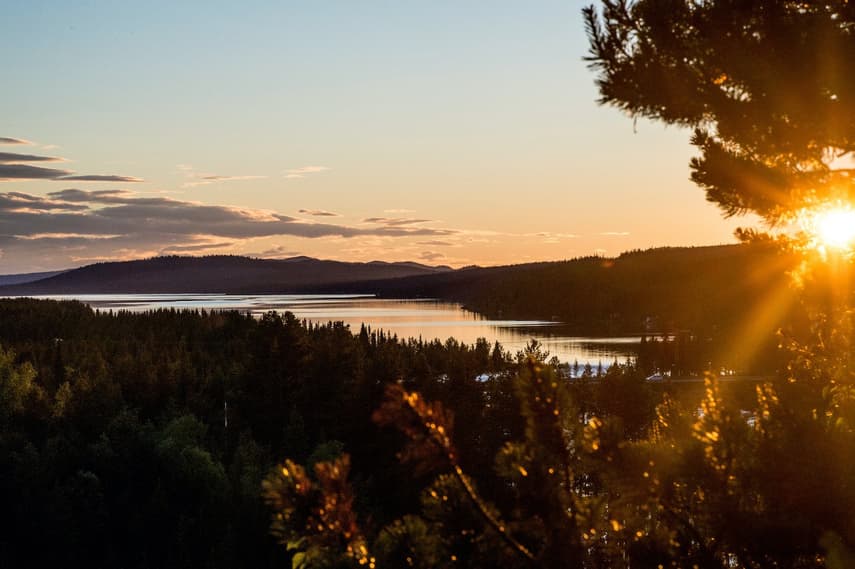 Midnight sun to light up northern Sweden this week