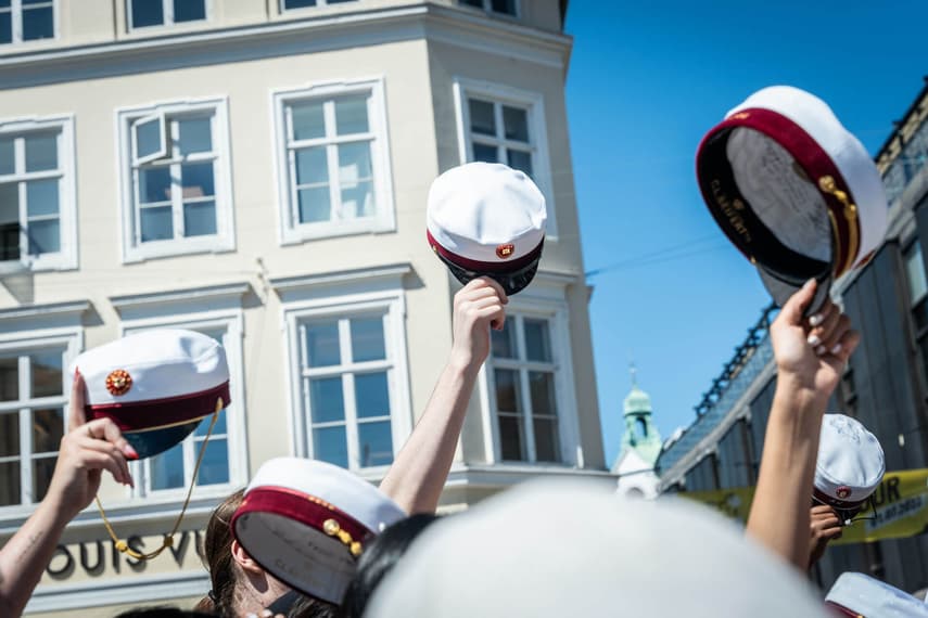 EXPLAINED: Why do Danish school leavers wear white caps?